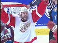 NHL WESTERN CONFERENCE FINALS 2002 - Game 7 - Colorado Avalanche @ Detroit Red Wings - ESPN