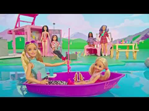 Mattel Barbės kemperis 3 in 1 video