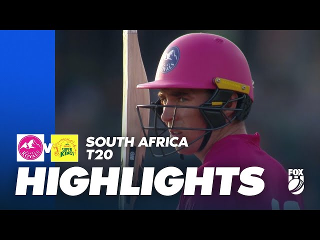 Play-off drama! | Paarl Royals v Joburg Super Kings | Full Match Highlights