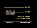 CANAL Bande Annonce Les Films En Février 1992
