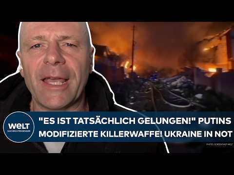 PUTINS KRIEG: "Es ist tatsächlich gelungen!" Modifizierte Russen-Killerwaffe! Ukraine in Not!