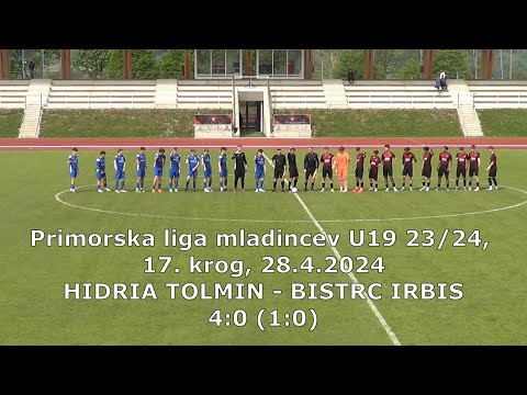 U19 Hidria Tolmin - Bistrc IRBIS  4:0 (1:0), EPNL U19 23/24, 17. krog, 28.4.2024