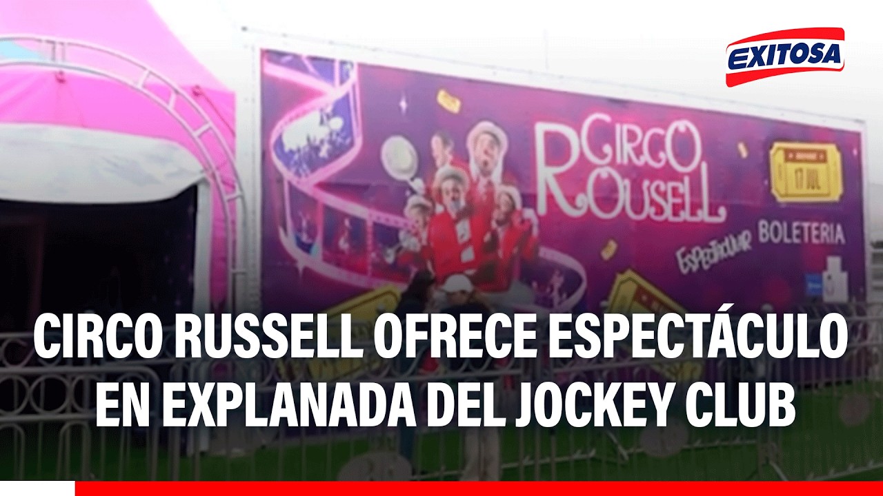 🔴🔵Circo Russell ofrece un espectáculo especial con equilibristas, malabaristas y más