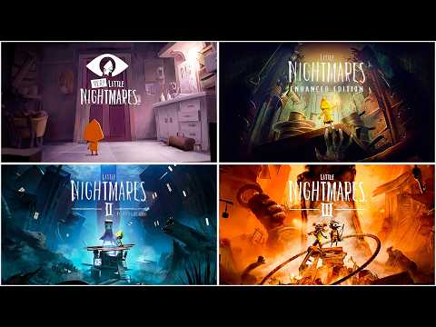 👻 LITTLE NIGHTMARES 1,2,3 + ALL DLC & VERY LITTLE NIGHTMARES - FULL GAME Walkthrough 🕹️ 4K 60FPS RTX