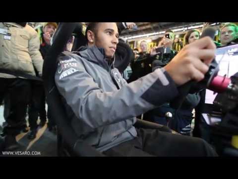 Lewis Hamilton V Ali A - Head to Head on Vesaro Racing simulators