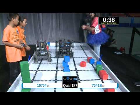 2015 VEXIQ Elem Q187 -  (10704 7041B) 131 - VEX-IQ Elementary School-VEX Worlds 2015