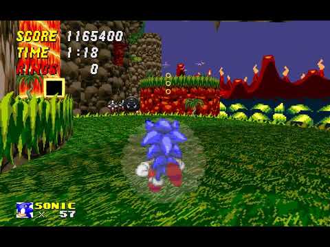SRB2 v2.2 - Red Volcano Zone (Sonic)