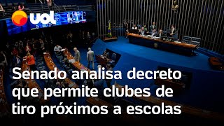Senado decide se derruba decreto de Lula sobre armas e libera clubes de tiro perto de escolas