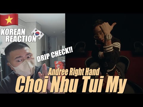 🇻🇳🇰🇷🔥Korean Hiphop Junkie react to Andree Right Hand - Chơi Như Tụi Mỹ (VN/ENG SUB)