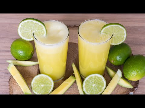 CÓMO HACER LIMONADA DE MANGO BICHE / MANGO VERDE