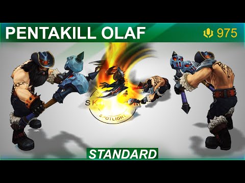 Pentakill Olaf Skin Spotlight 2020 | SKingdom - League of Legends