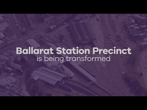 The Brand New Ballarat Station Precinct