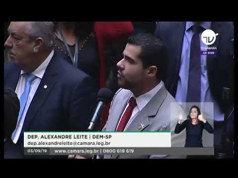 Dep. Alexandre Leite (DEM-SP) fala sobre a apreciação do PL das Armas