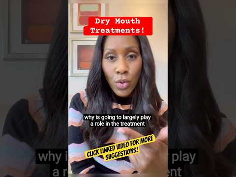 Best TREATMENTS for DRY MOUTH! 🤩 #shortsfeed #shortsvideo #shorts