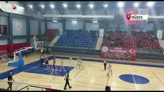 Düzce Atletik Bölgesel Basketbolda Çeyrek Finale Yükseldi