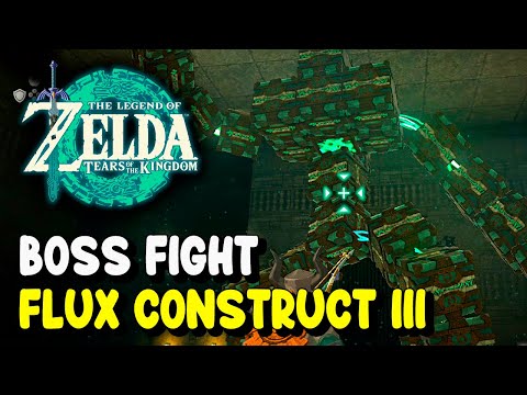 Zelda Tears of the Kingdom FLUX CONSTRUCT III Boss Fight