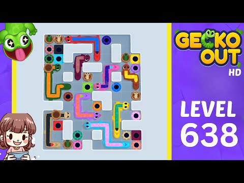Gecko Out Level 638 Solution Walkthrough