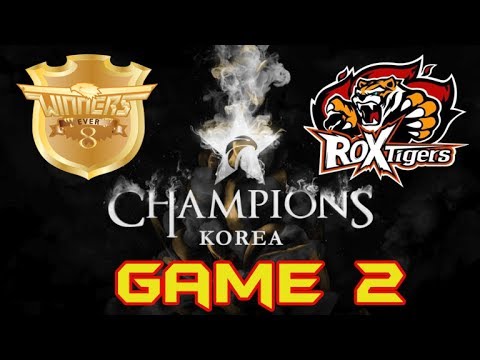 [LCK Summer 2017 W7D2] ROX vs EEW Highlights game 2 | ROX tigers vs Ever 8