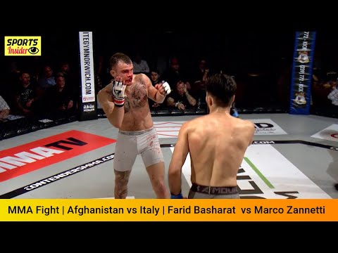 MMA Fight | Afghanistan vs Italy | Farid Basharat  vs Marco Zannetti