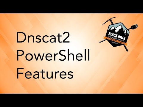 dnscat2 powershell  Powershell Features