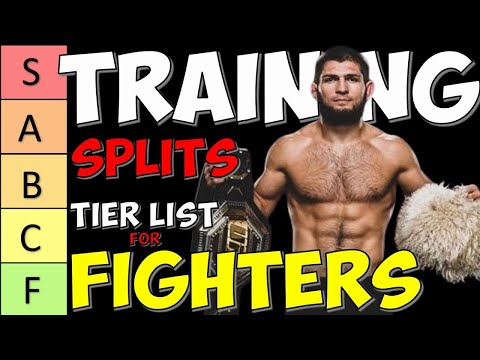 10 Best Workout Splits For Beginner Fighters (Science-Based Tier List)