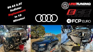 FIX IT N FLIP IT: 2010 Audi B8 A5 Radiator Replacement