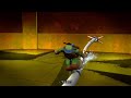 TMNT 2012 Turtles Vs Baxter Stockman Second Fight The Stockman Pod Transformation
