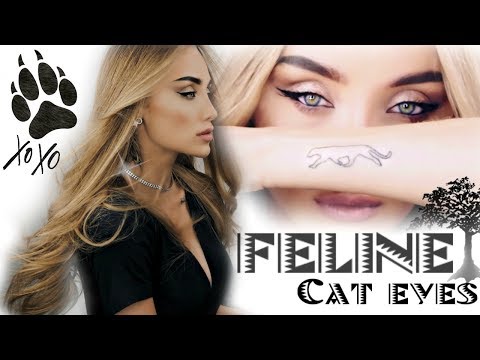 The Feline Flick | Simple Cat Eye Makeup GRWM | TheBlackPanther