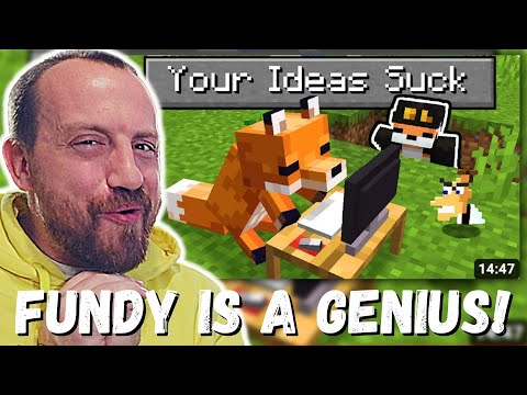 Hot Sauce Beats - FUNDY IS A GENIUS! Fundy So I Made Your RIDICULOUS Minecraft Ideas... (FIRST REACTION!)