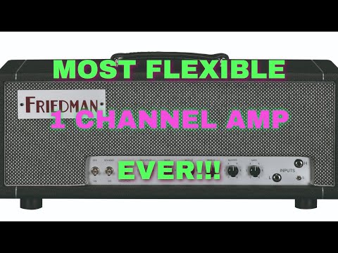 The Most Flexible 1 Channel Guitar Amplifier Ever!!!