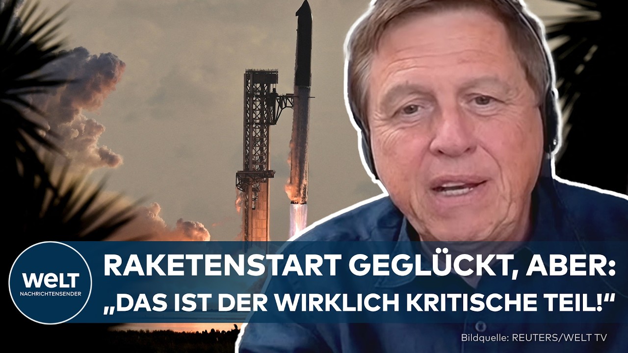 SPACEX: Astronaut Ulrich Walter kommentiert Raketenstart! Darum kann die Mission noch schiefgehen!