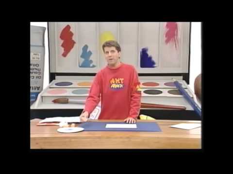 Art Attack - Series 10, Episode 1 (1998) Clip 137: Sponge Cloudy Sky