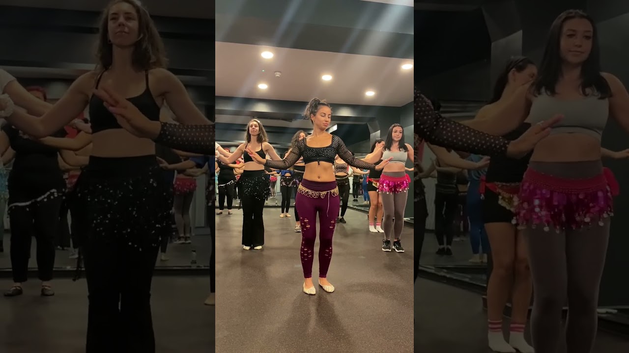 BELLY DANCE SHIMMY IN FULL EFFECT!