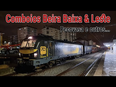 Trains of the Beira Baixa and Leste Lines - First recordings of 2023