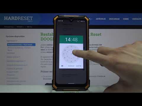 Cómo cambiar fecha y hora en DOOGEE S88 Pro - configurar fecha y hora