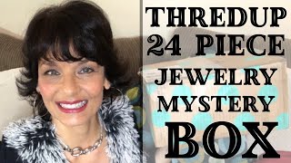 Thredup JEWELRY Rescue Box UNBOXING $40 for 24 Items to RESELL on Ebay & Poshmark
