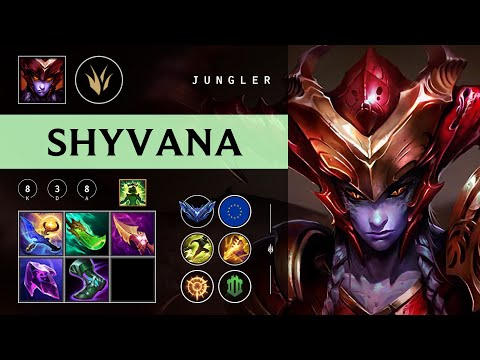 Shyvana Jungle vs Ekko - EUW Diamond Patch 26.01