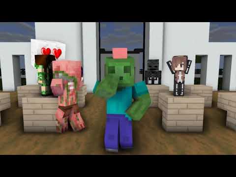 Monster School  Brewing Little Girl Challenge   MineCraft Animation