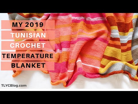 Watch This BEFORE Starting a Temperature Blanket My Successes Failures and Best Advice