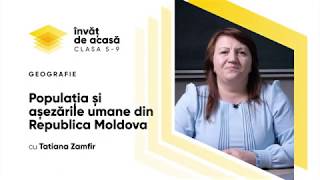  "Populatia si asezarile umane din Republica Moldova"