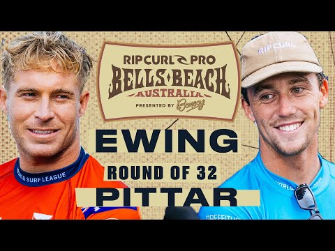 Ethan Ewing vs George Pittar | Rip Curl Pro Bells Beach 2024 -  Round of 32