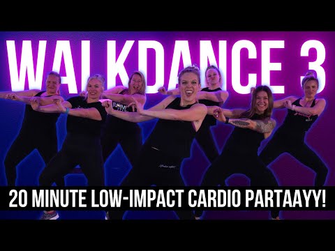20 MINUTE WALK DANCE CARDIO PARTY | A WALKING WORKOUT THAT FEELS LIKE A DANCE PARTY!
