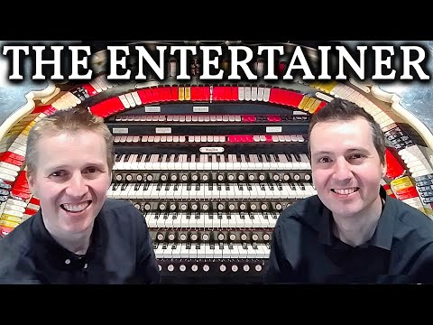 THE ENTERTAINER - JOPLIN - PIANO & WURLITZER ORGAN - SCOTT BROTHERS DUO
