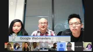 English Google Webmaster Central office-hours hangout