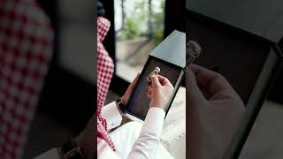 طقم  قلم و دهن عود سان كمبودي فاخر 30