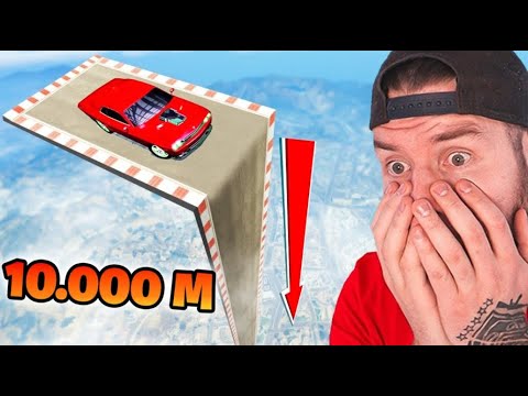 YOUTUBER fahren UNMÖGLICHE MEGA RAMPE in GTA 5!