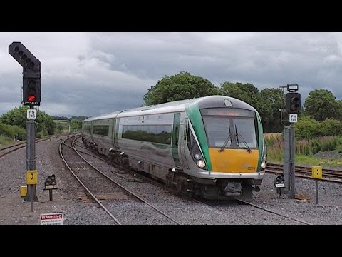 IE 22000 Class Intercity Train number 22211 - Portarlington Station, Laois