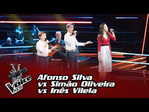 Afonso Silva vs Simão Oliveira vs Inês Vilela  | The Battles | The Voice Kids