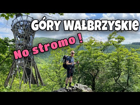 Szokująco strome Góry Wałbrzyskie! | Góra Zamkowa i Borowa na trasie z Wałbrzycha do Andrzejówki #1