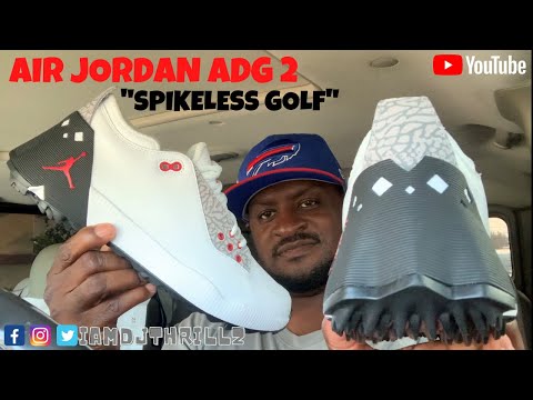 MUST WATCH JORDAN ADG 2 SPIKELESS GOLF SHOE REVIEW!